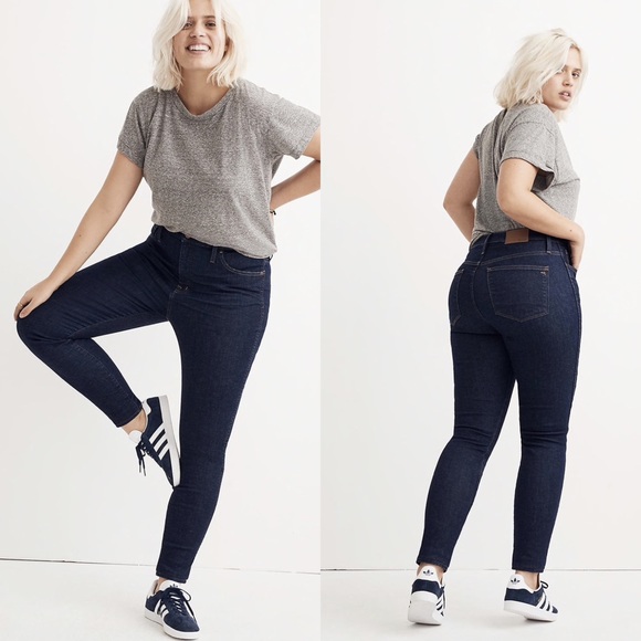 Madewell Denim - 10” High Rise Skinny Lucille Wash 35T